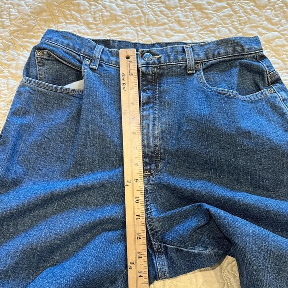 Crazy Horse‎ Jeans High Rise Medium Wash Straight Leg Women's Size 12 VTG - Picture 7 of 11